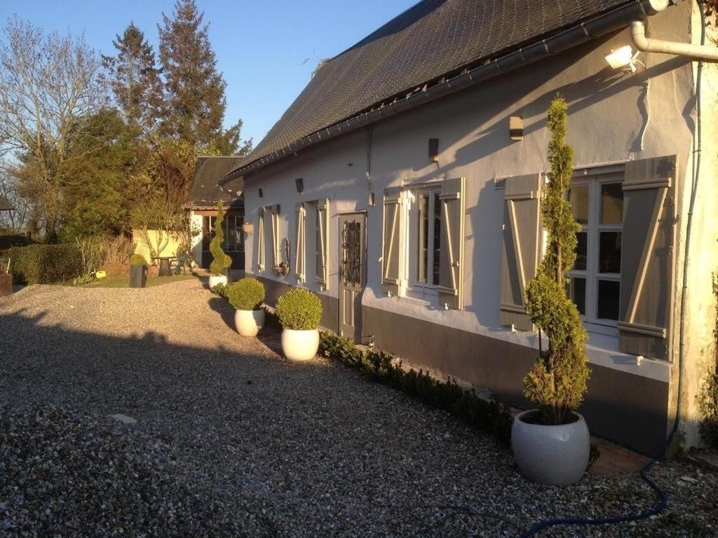 Gite Cottage D'Hamicourt Aux Portes De La Baie De Somme Exteriör bild